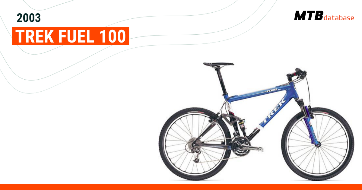 2003 Trek Fuel 100 Specs Reviews Images Mountain Bike Database