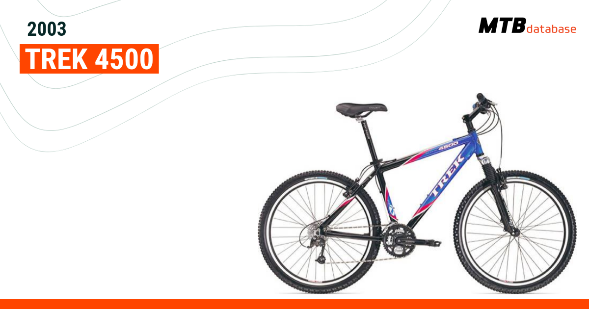 Trek 4500 online bike