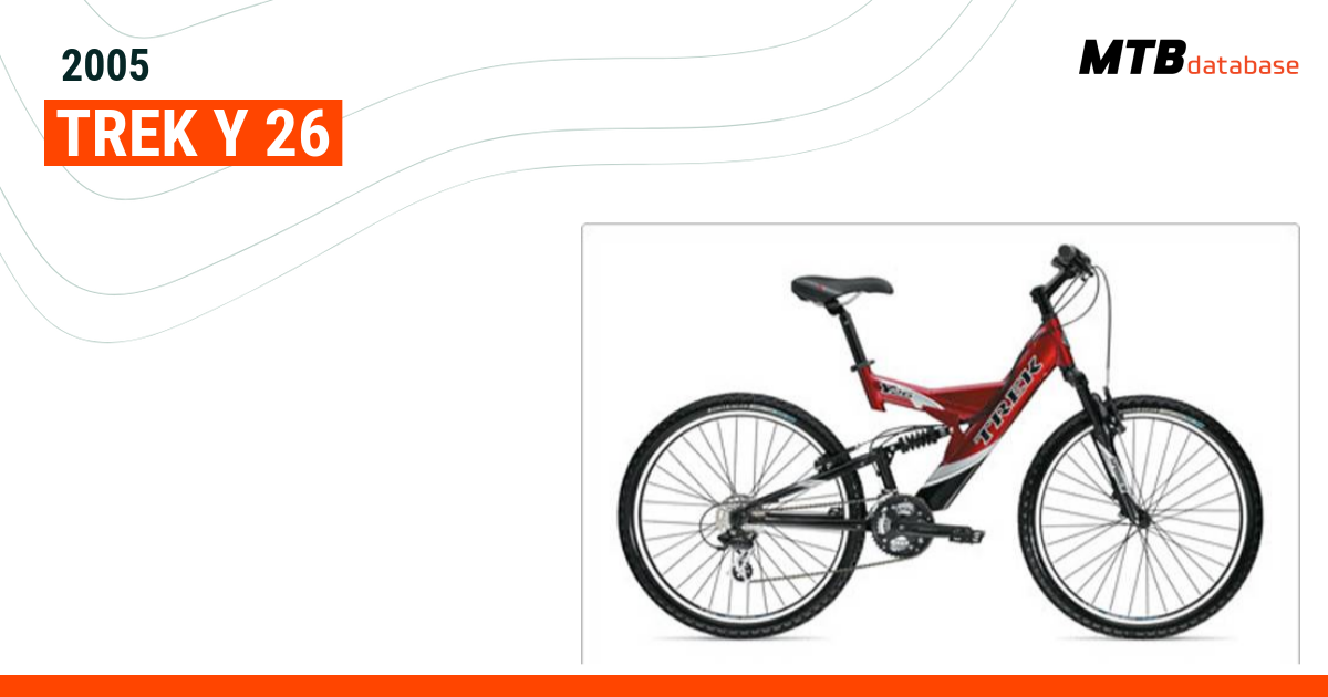 Trek y26 mountain bike hotsell