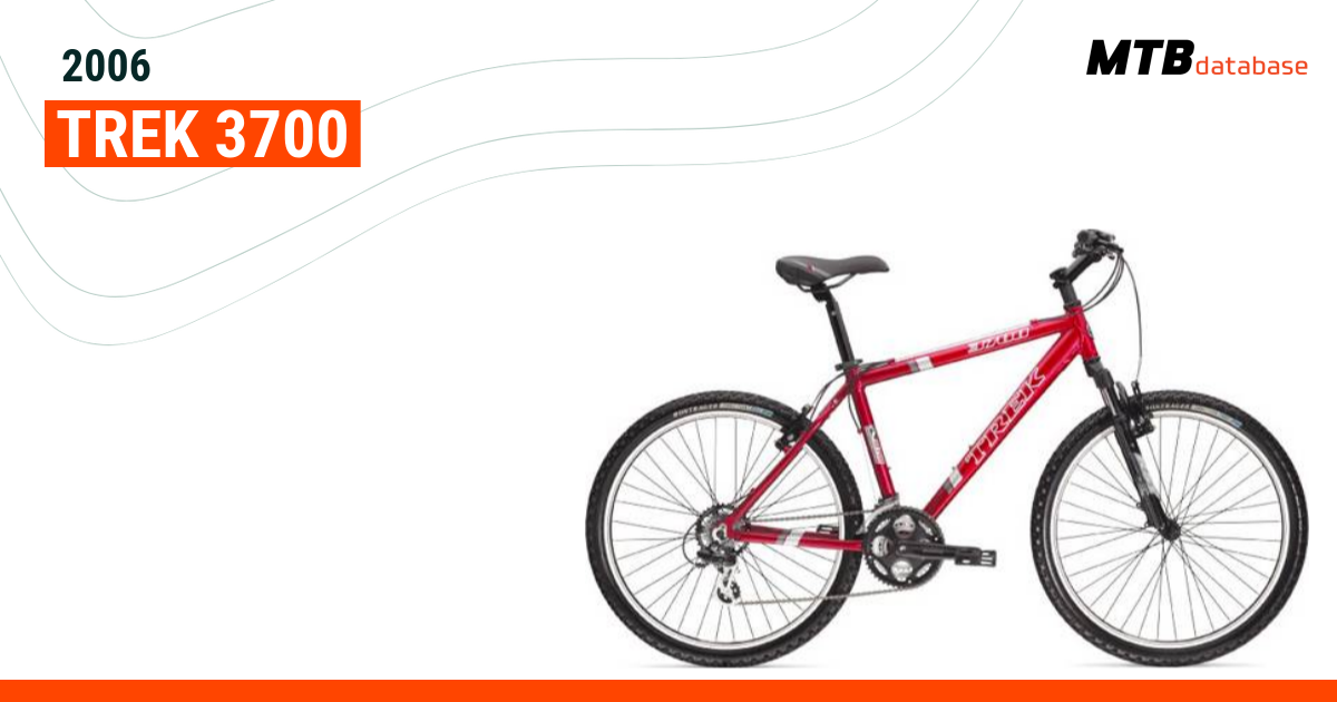 Trek 3700 hot sale red