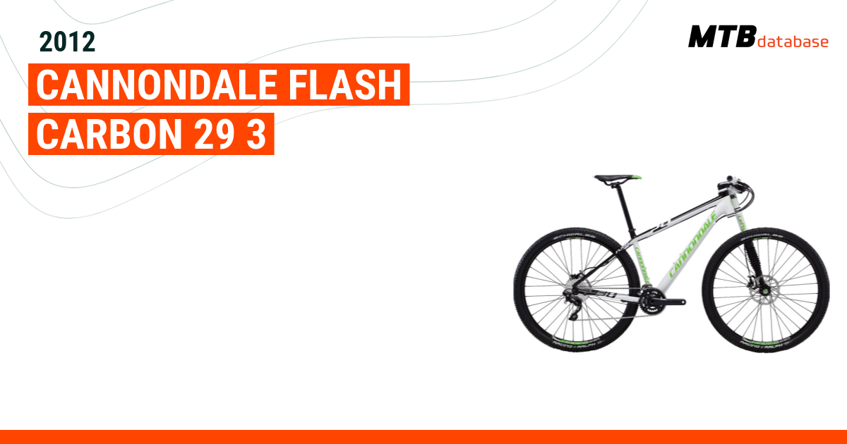 Cannondale flash 3 online 29er