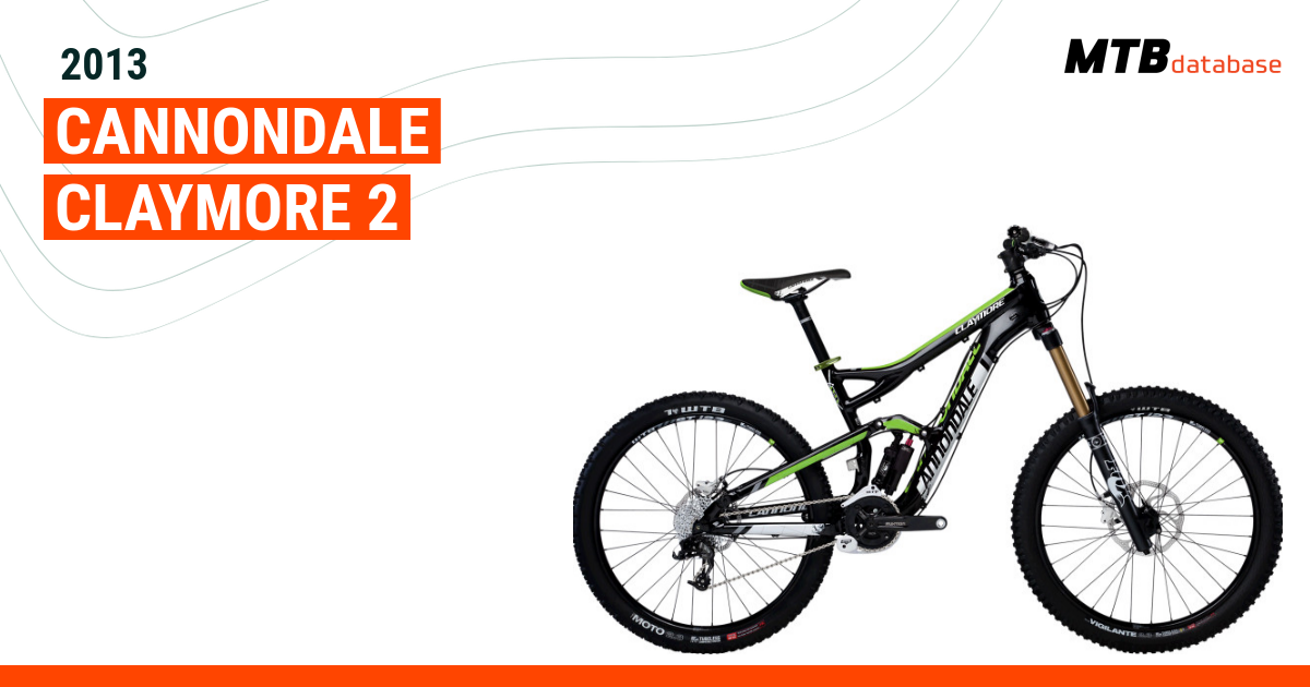 Cannondale discount claymore 2012