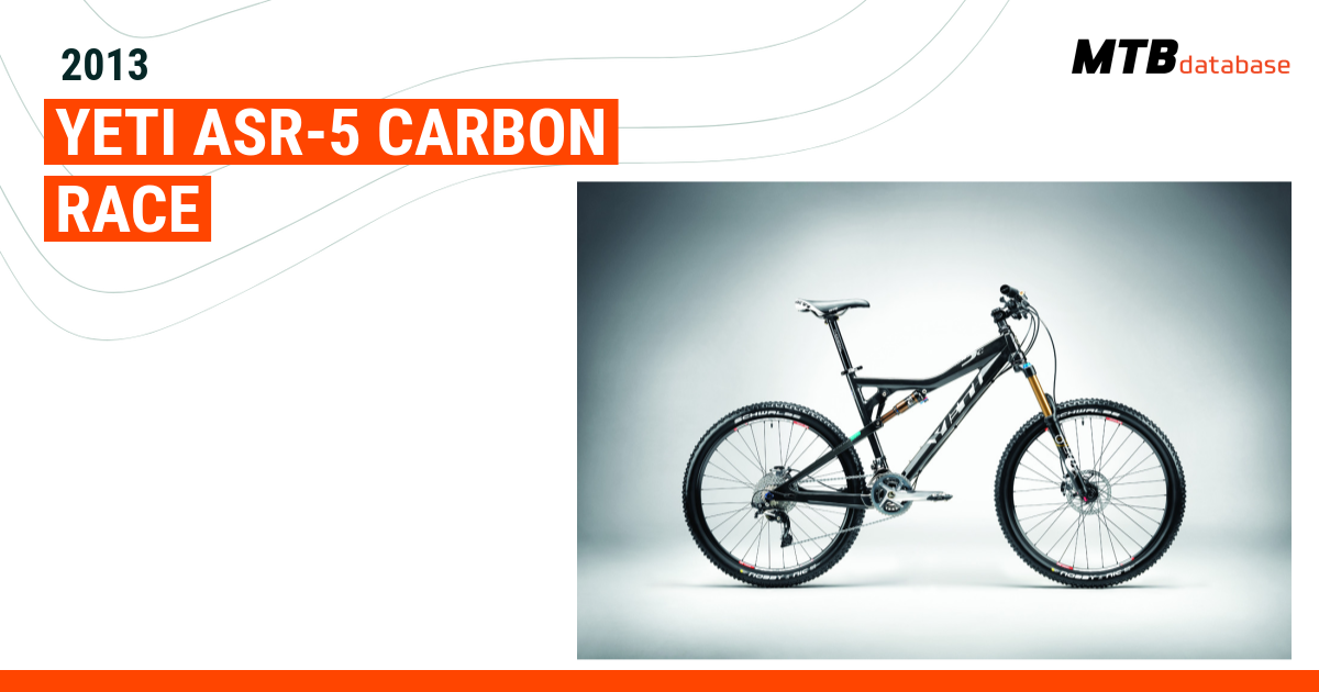 2013 Yeti ASR 5 Carbon Race Specs Reviews Images Mountain Bike Database