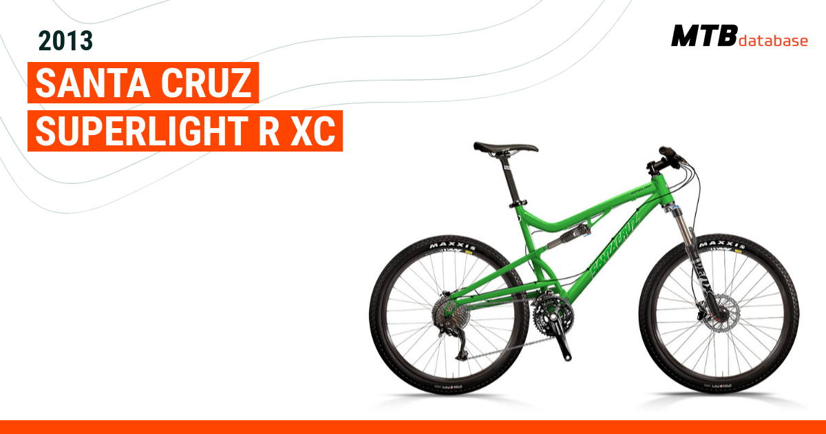 2013 Santa Cruz Superlight R XC Specs Reviews Images