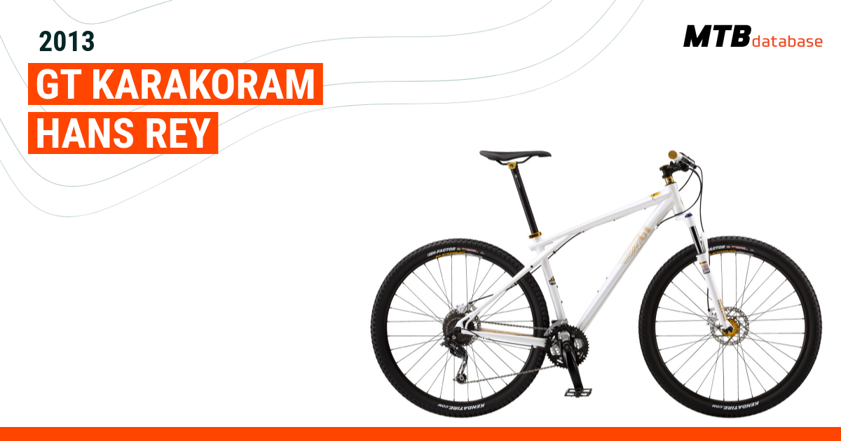 gt karakoram 29er 2013