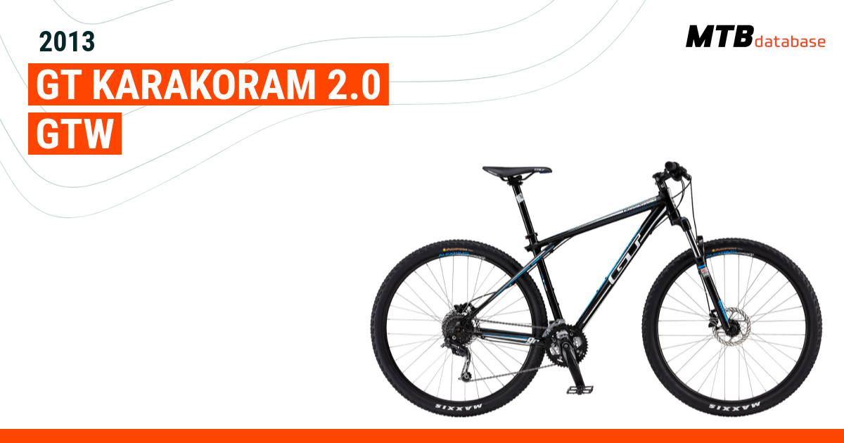 gt karakoram 29 mountain bike