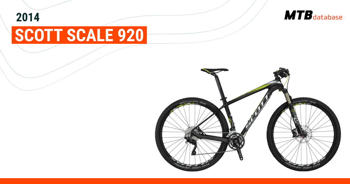 Scott scale 920 deals 2015