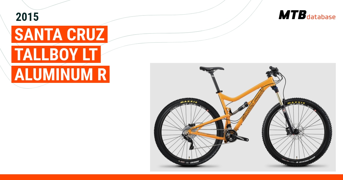 2015 santa deals cruz tallboy lt