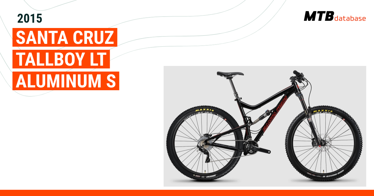 2015 santa deals cruz tallboy lt