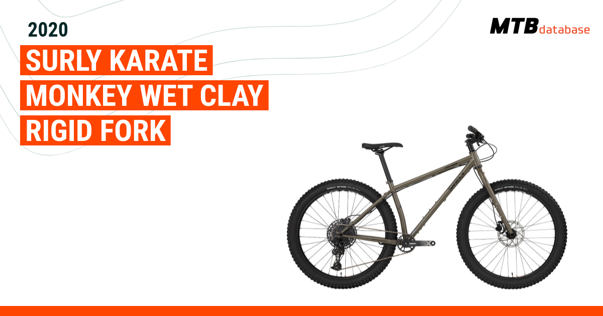 Surly karate deals monkey wet clay