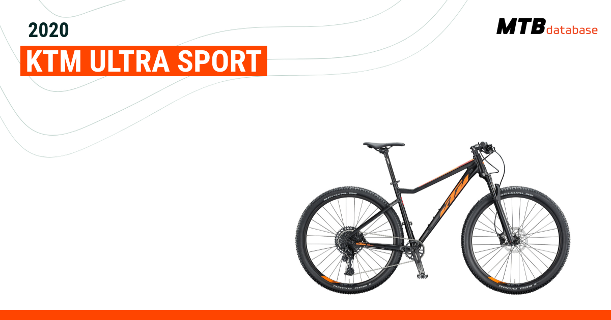 2020 KTM Ultra Sport Specs Reviews Images Mountain Bike Database