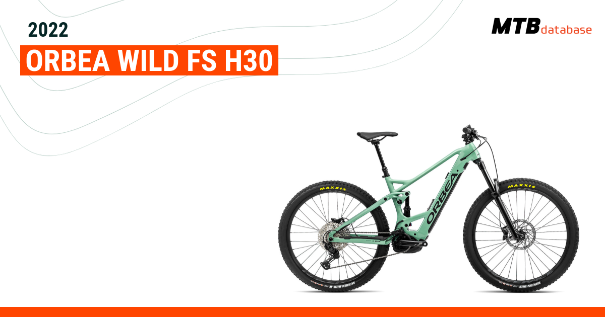 2022 Orbea Wild FS H30 Specs Reviews Images Mountain Bike