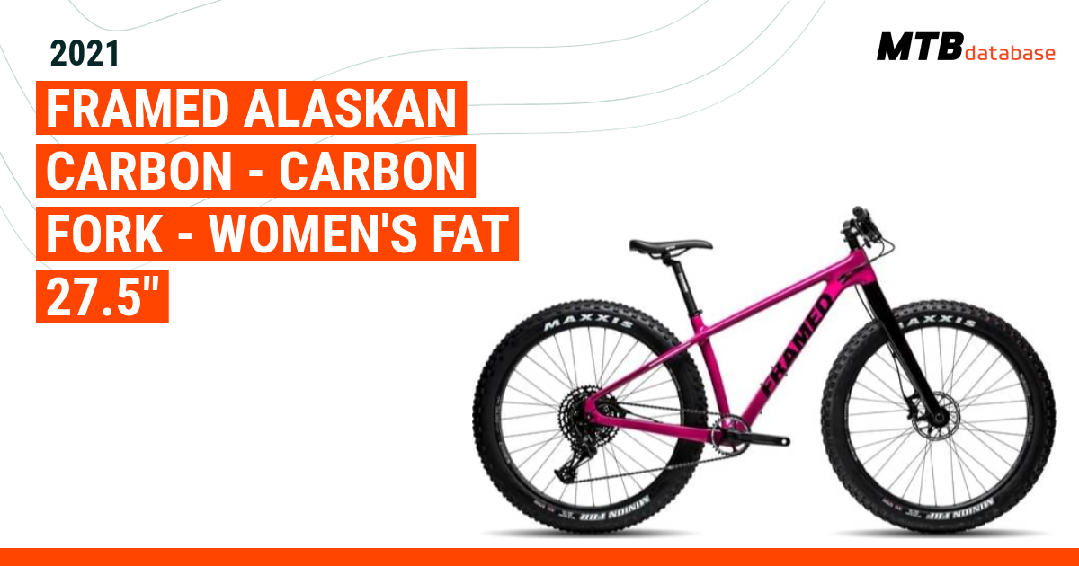 2021 Framed Alaskan Carbon Carbon Fork Women s Fat 27.5 Specs Reviews Images Mountain Bike Database