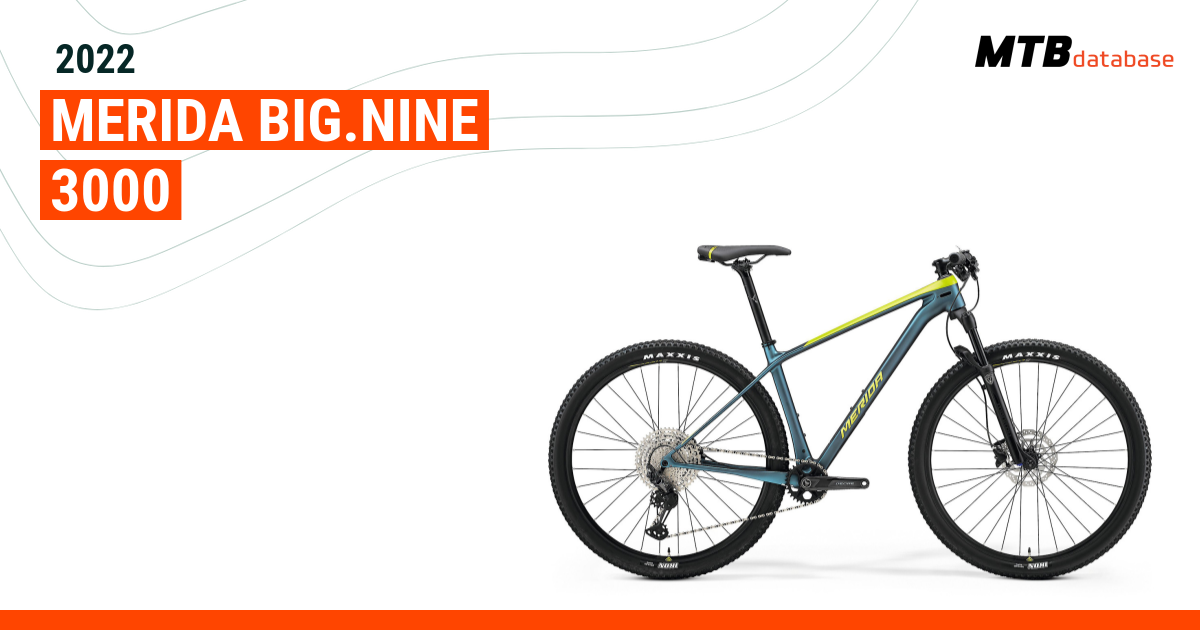 Bicicleta merida big online nine 3000