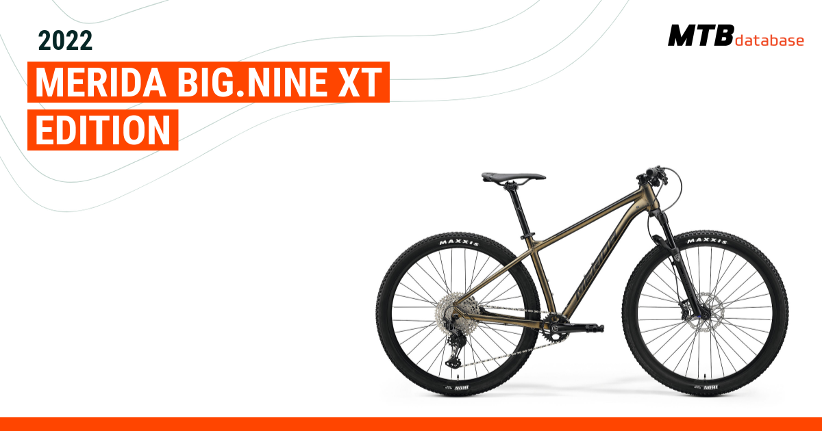 Merida big nine xt best sale edition 2014