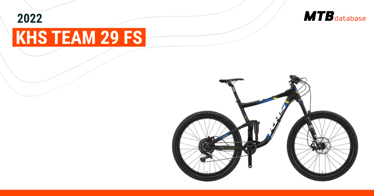 2022 KHS Team 29 FS Specs Reviews Images Mountain Bike Database