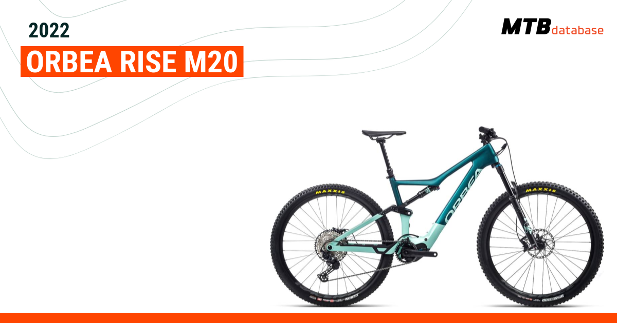 2022 Orbea RISE M20 Specs, Reviews, Images Mountain Bike Database