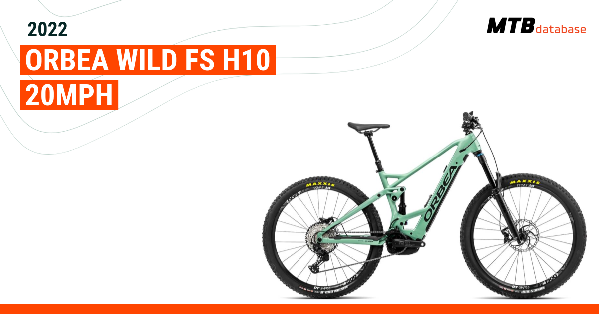 Orbea wild discount fs h10 2021