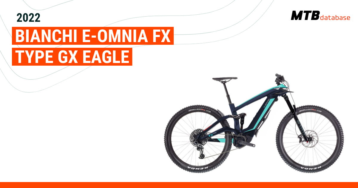 2022 Bianchi E Omnia FX Type GX Eagle Specs Reviews Images