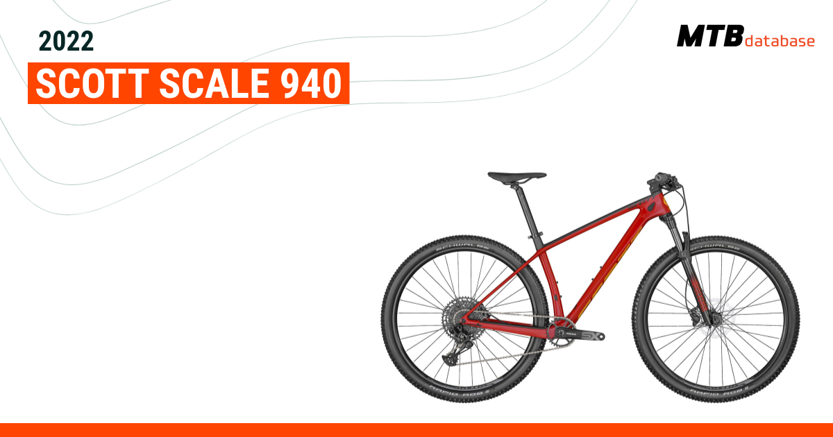 2022 SCOTT SCALE 940 (FULL CARBON HARDTAIL) *$2300* 