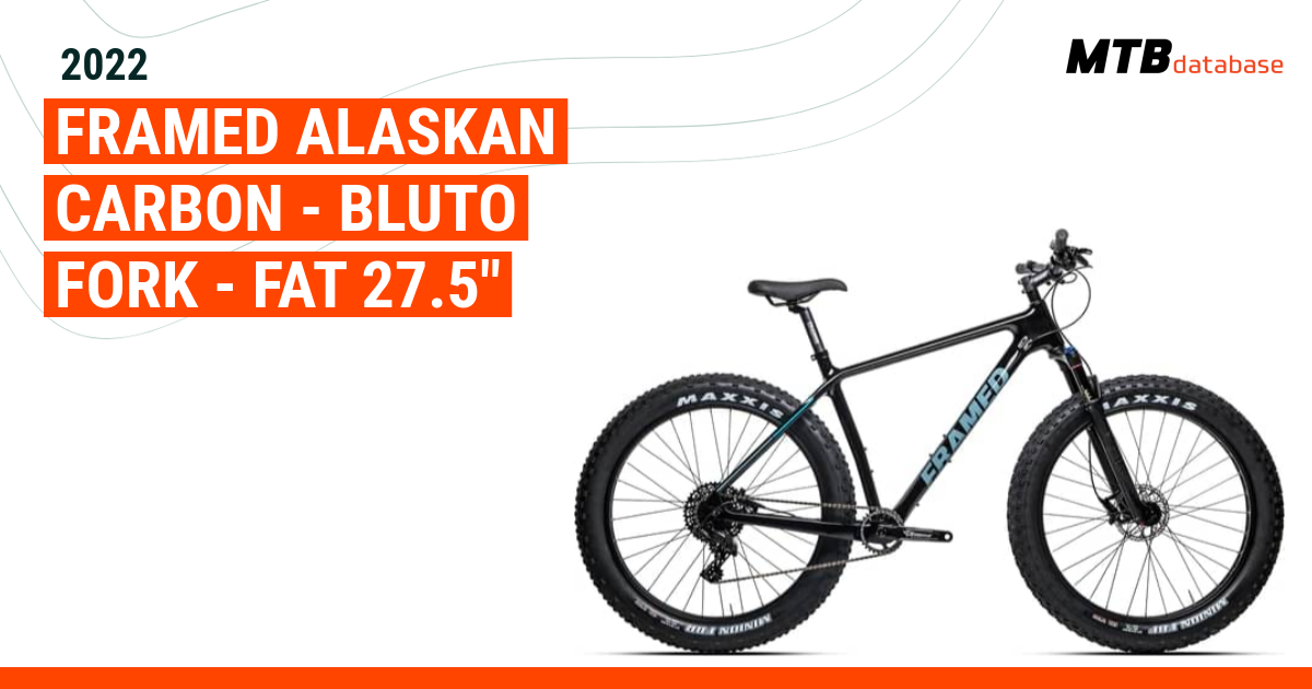 2022 Framed Alaskan Carbon Bluto Fork Fat 27.5