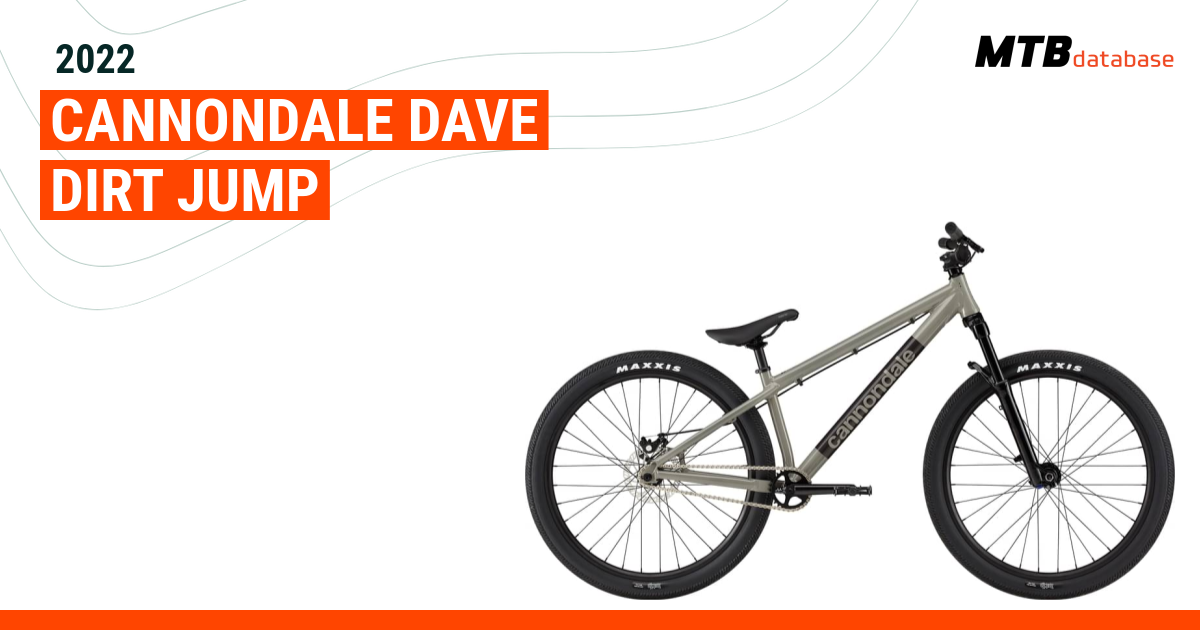 Cannondale dave dirt discount jumper