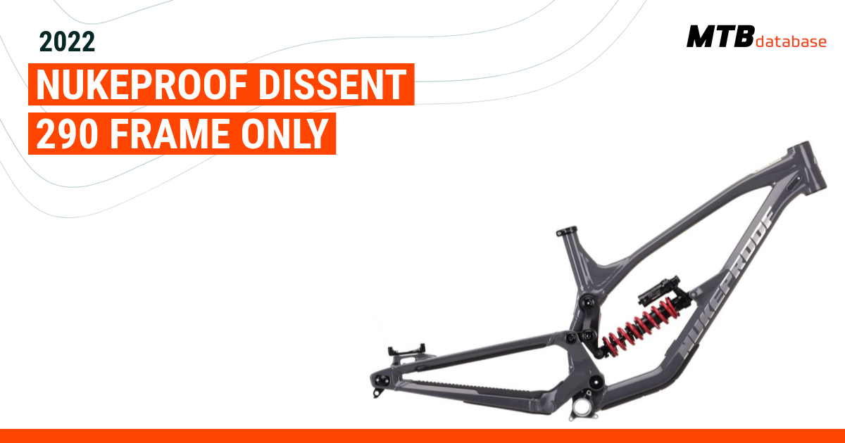 Nukeproof dissent 290 discount frame