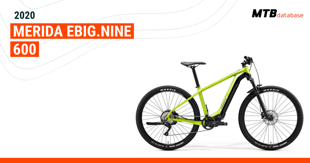 2020 Merida eBIG.NINE 600 Specs Reviews Images Mountain Bike