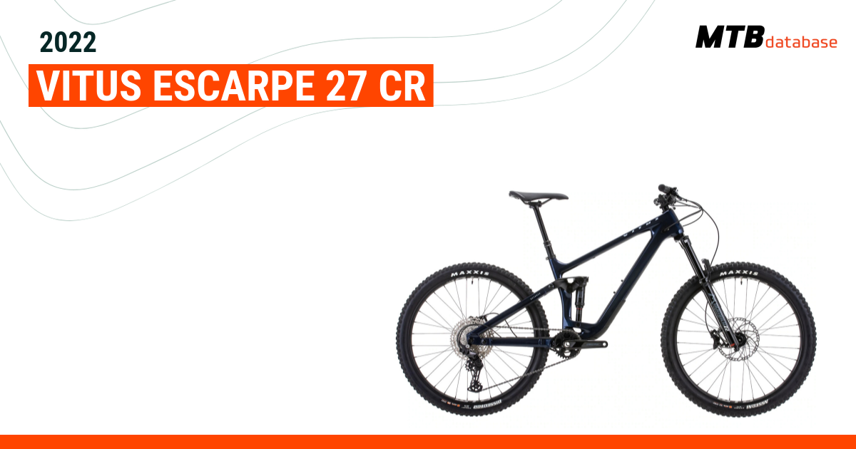 2022 Vitus Escarpe 27 CR Specs Reviews Images Mountain Bike