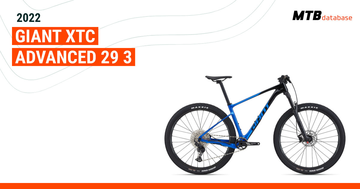 Giant xtc advanced 29er best sale 3 2020