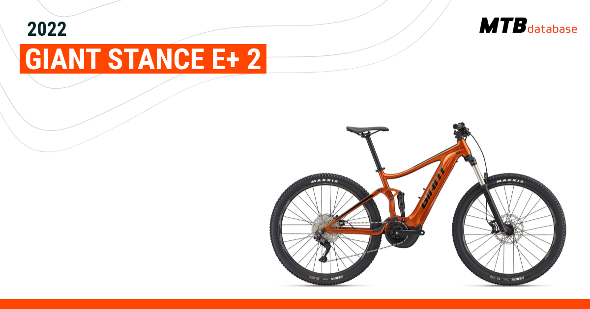 Stance E+ 2 (2022), bike