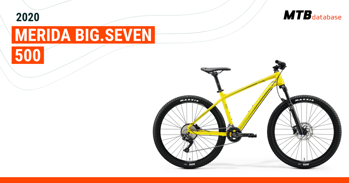 2020 Merida BIG.SEVEN 500 Specs Reviews Images Mountain Bike