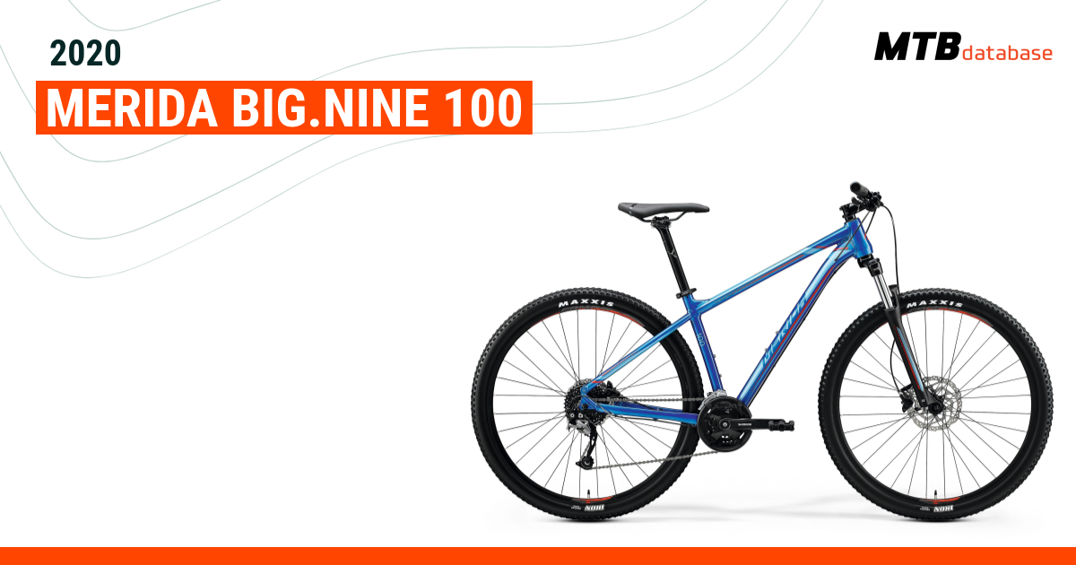 2020 Merida BIG.NINE 100 Specs Reviews Images Mountain Bike