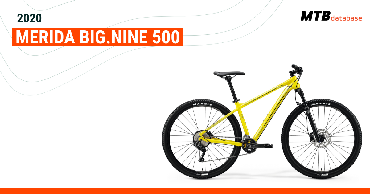 2020 merida big cheap nine 500