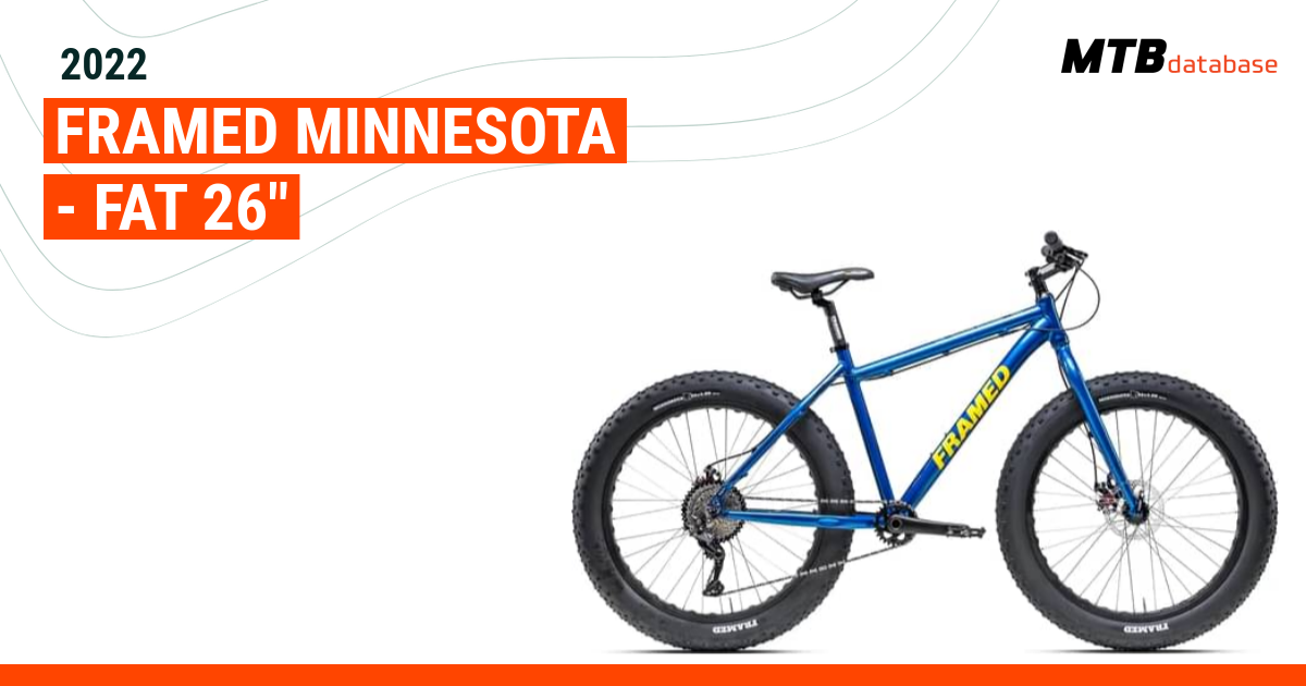 Framed minnesota fat tire bike hot sale