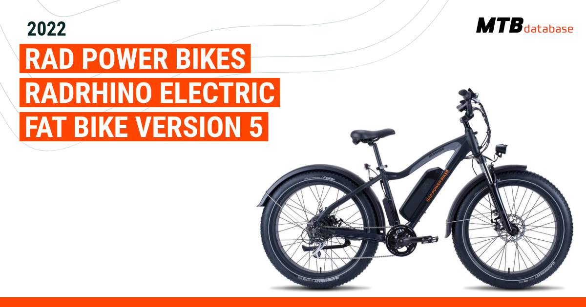 Radrhino electric cheap fat bike 2019