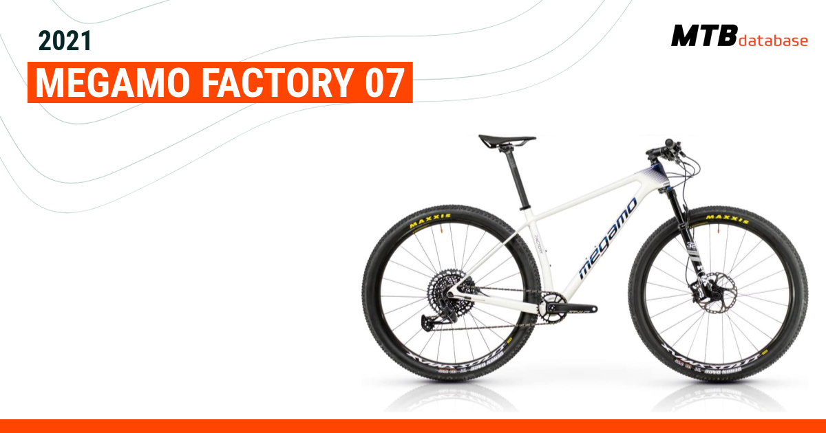 2021 Megamo FACTORY 07 Specs Reviews Images Mountain Bike