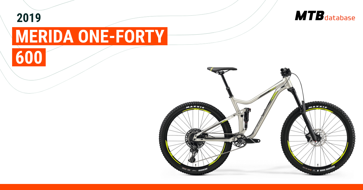 Merida one forty hot sale 600 2019 review