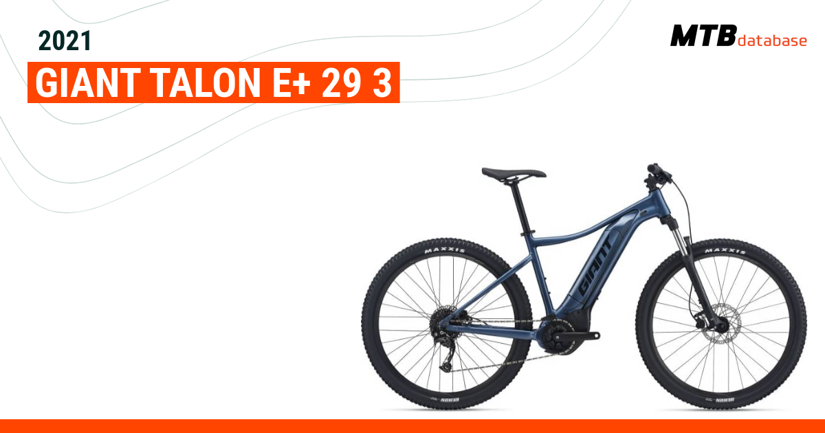 Giant talon e+ online 3 29er 2021 review