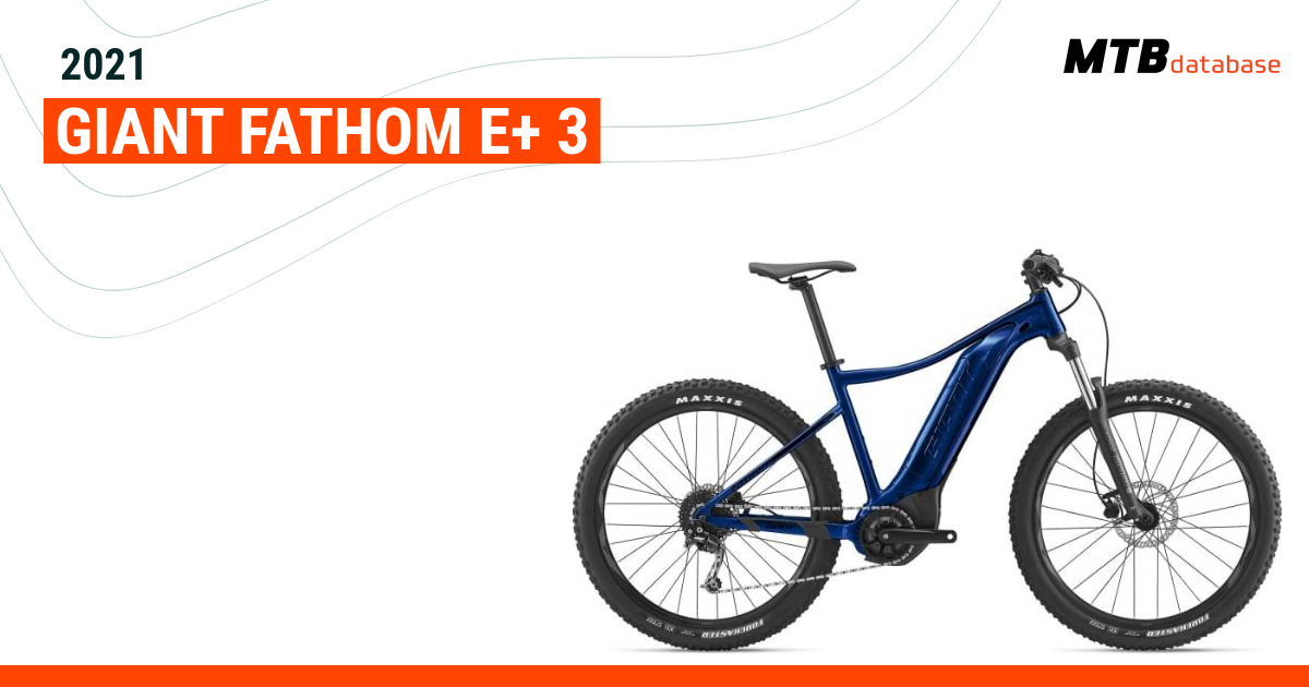 2021 Giant Fathom E 3 Specs Reviews Images Mountain Bike Database