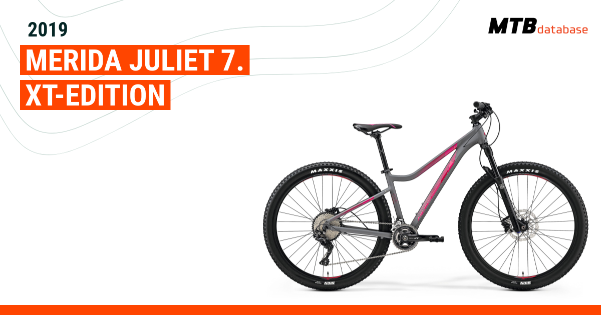 2019 Merida JULIET 7. XT EDITION Specs Reviews Images