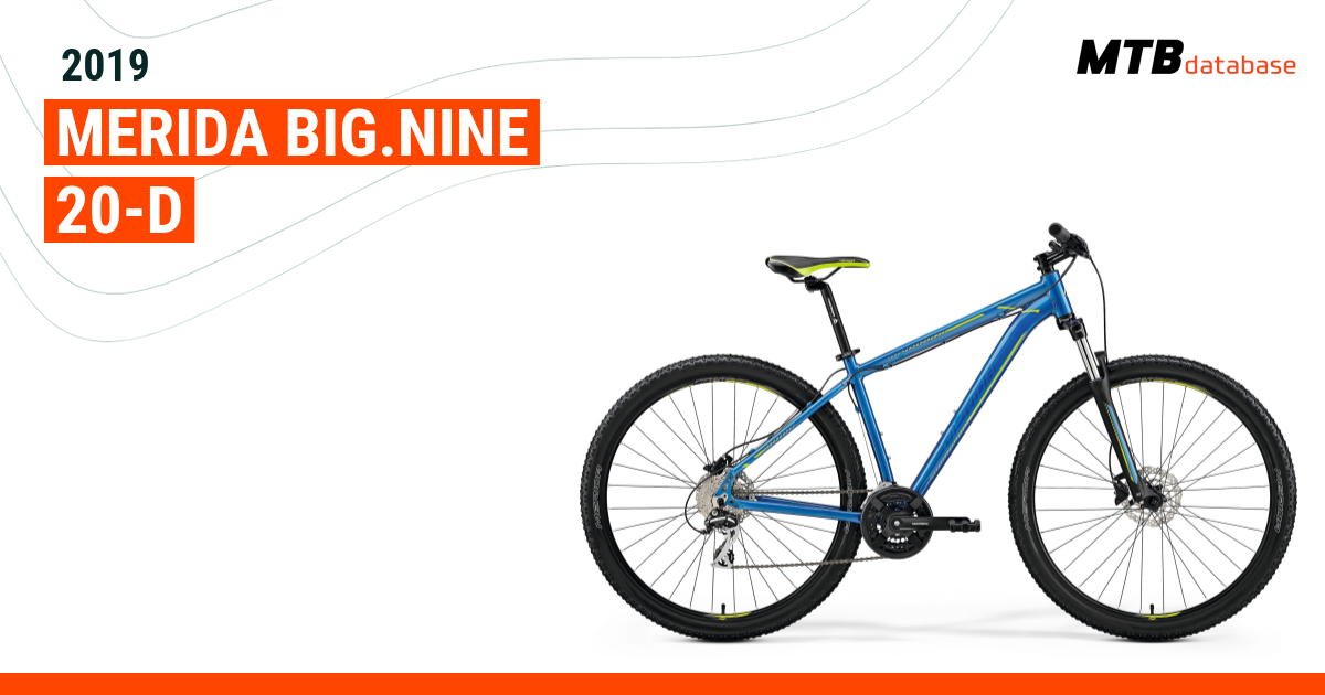 Merida big nine discount 20 d mountain bike