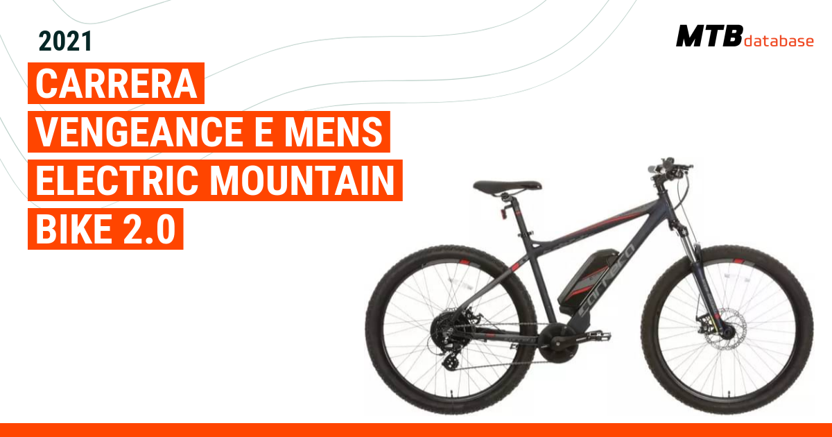 Carrera vengeance e mens electric mountain bike discount 2.0