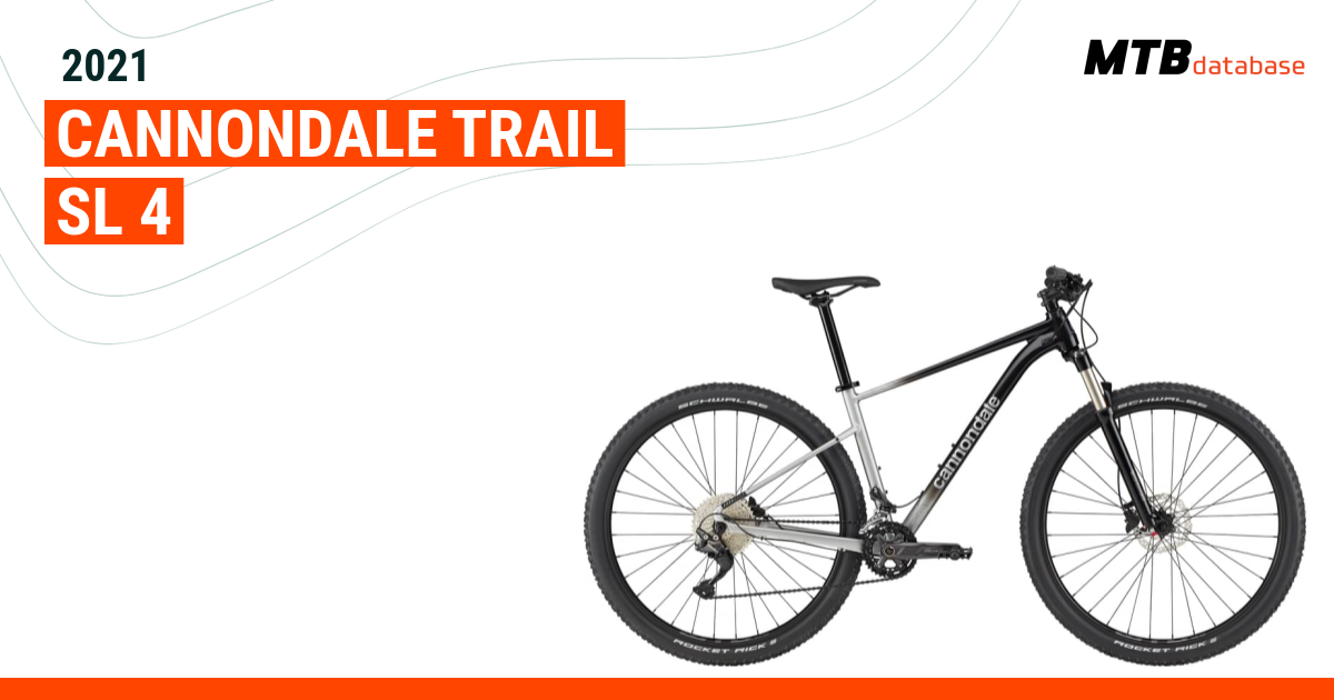 Cannondale trail sl4 discount 2021