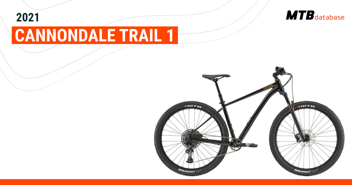 cannondale trail 1 2021