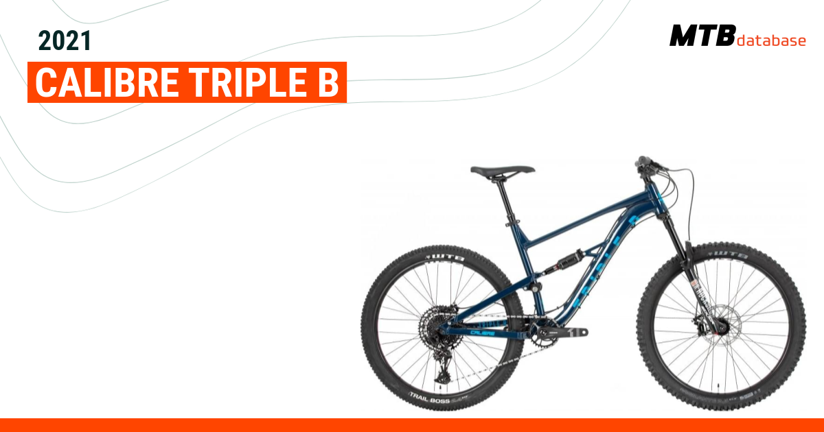 2021 Calibre TRIPLE B Specs Reviews Images Mountain Bike