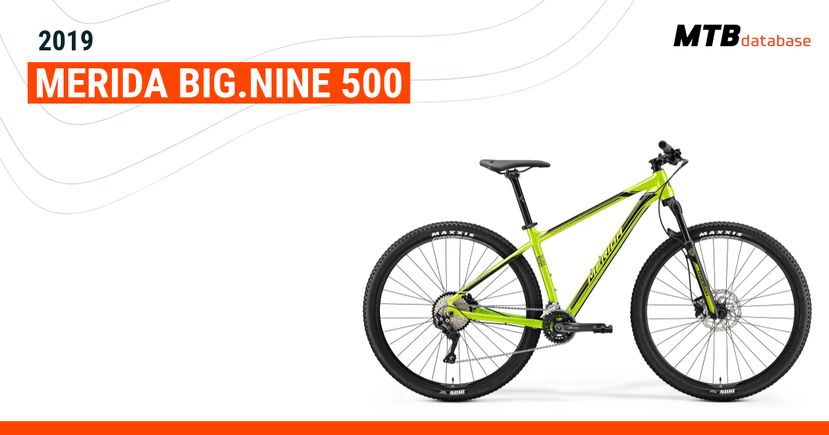 2019 Merida BIG.NINE 500 Specs Reviews Images Mountain Bike