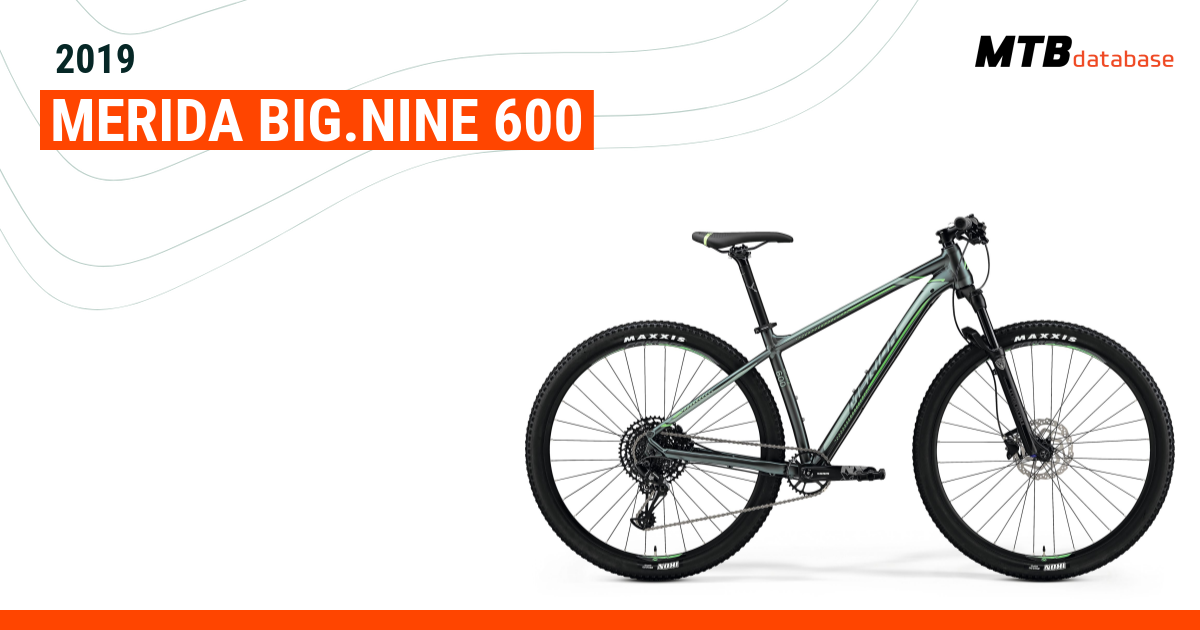 2019 Merida BIG.NINE 600 Specs Reviews Images Mountain Bike