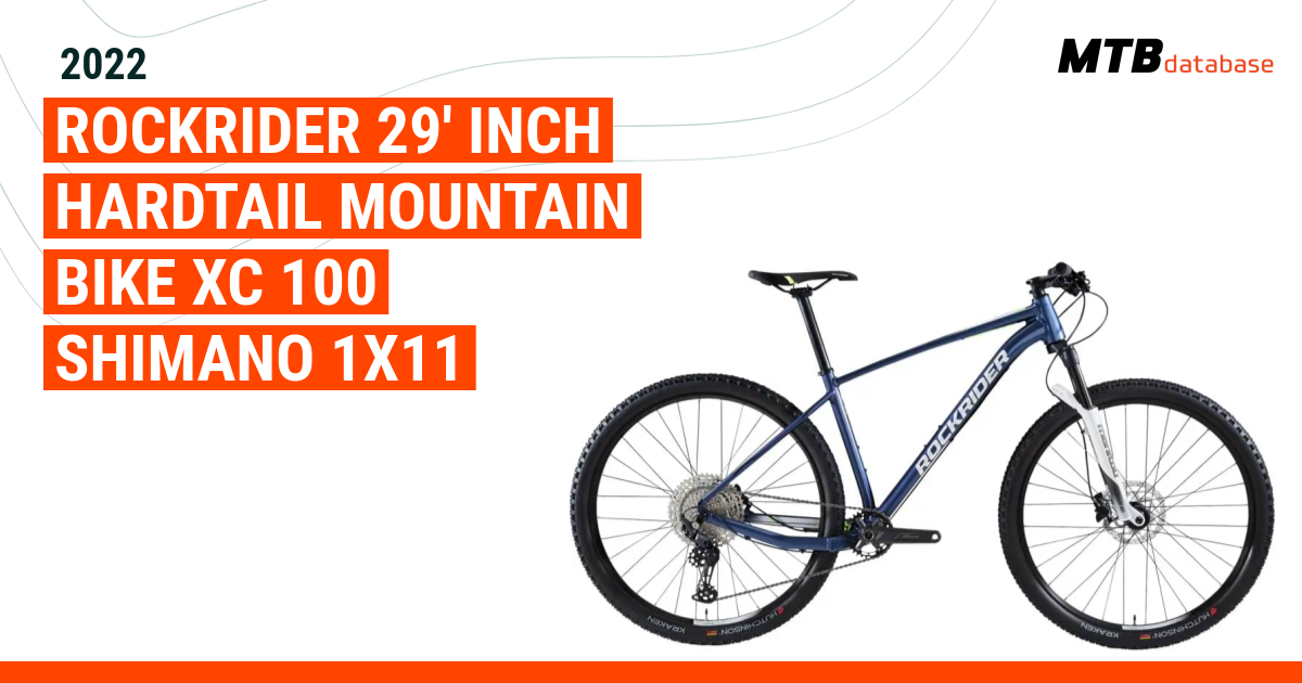 Rockrider xc best sale 100 29