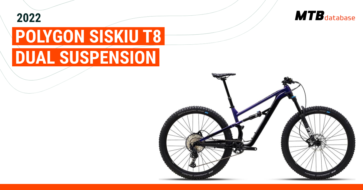 2021 polygon siskiu t8 best sale dual suspension mountain bike